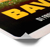 ヴィンテージイタリアンバ広告ヴェノ ポスター (角)