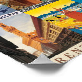 ヴィンテージイタリアンポスター – トラベルヨーロッパ ポスター (角)