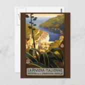 ヴィンテージイタリアンリビエライタリアポストカード ポストカード (正面/裏面)
