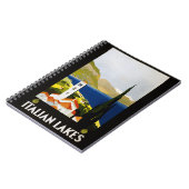 ヴィンテージイタリアンレイクイタリア ノートブック (左側)