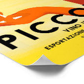 ヴィンテージイタリアンワイン,ヴィンテージイタリアのポスター, ポスター (角)