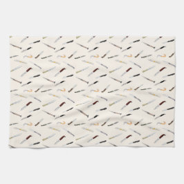 ヴィンテージイタリアン包丁キッチンタオル キッチンタオル