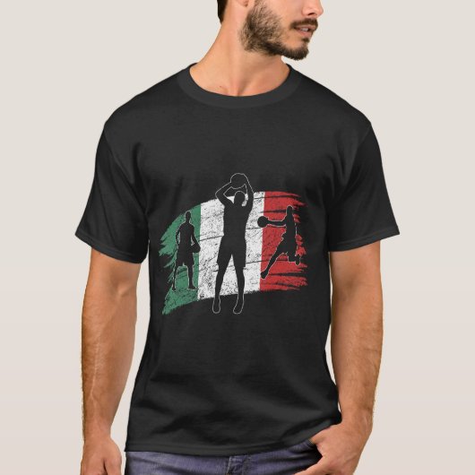 ヴィンテージイタリアン国旗イタリア Tシャツ (正面)