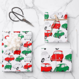 ヴィンテージイタリアン型包み紙セット ラッピングペーパーシート