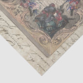 ヴィンテージイタリアン天井ブルゴーニュフローラ切り離 薄葉紙 (詳細)