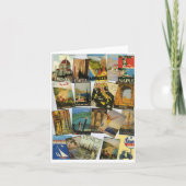 ヴィンテージイタリアン旅行ポスター カード (正面)