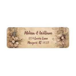 ヴィンテージイタリアン結婚の ラベル