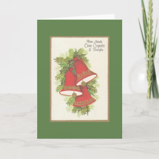 ヴィンテージイタリアン・ブラザー・イン・ロー シーズンカード (正面)