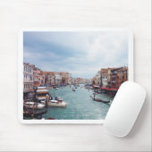 ヴィンテージイタリアヴェネツィアカナル写真 マウスパッド (マウス)