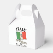ヴィンテージイタリア国旗 フェイバーボックス (正面サイド)