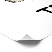 ヴィンテージイタリア国旗 ポスター (コーナー)