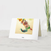 ヴィンテージイタリア地図シティトラベルラブウォーターカラー カード (裏面)