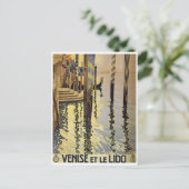 ヴィンテージイタリア旅行ポスター葉書 ポストカード (スタンド正面)