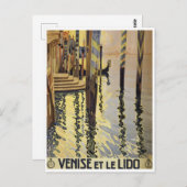 ヴィンテージイタリア旅行ポスター葉書 ポストカード (正面/裏面)