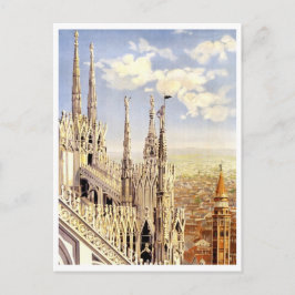 ヴィンテージイタリア旅行ポスター葉書 ポストカード