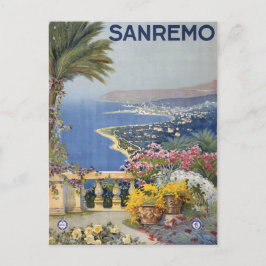 ヴィンテージイタリア旅行ポスター葉書 ポストカード