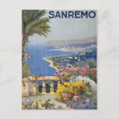 ヴィンテージイタリア旅行ポスター葉書 ポストカード (正面)