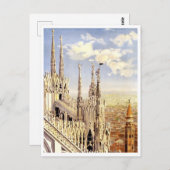 ヴィンテージイタリア旅行ポスター葉書 ポストカード (正面/裏面)