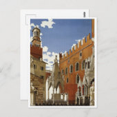ヴィンテージイタリア旅行ポスター葉書 ポストカード (正面/裏面)