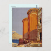 ヴィンテージイタリア旅行ポスター ポストカード (正面/裏面)