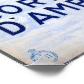 ヴィンテージイタリア旅行ポスター | Cortina d'Amperzzo ポスター (角)