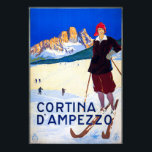 ヴィンテージイタリア旅行ポスター | Cortina d'Amperzzo ポスター<br><div class="desc">ヴィンテージイタリア旅行ポスター | Cortina d'Amperzzo</div>