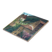 ヴィンテージイタリア通りシーン タイル (側面)