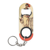 「ヴィンテージイタリア」 キーホルダー栓抜き (正面)