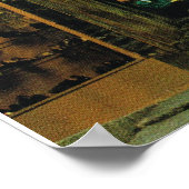 ヴィンテージイタリア，ベラージオ，ステップの通り ポスター (角)