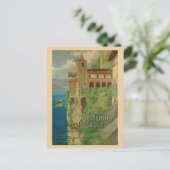 ヴィンテージイタリイタリアンア修道院トラベル ポストカード (スタンド正面)