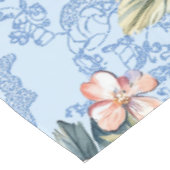 ヴィンテージイチゴと花のパターン テーブルクロス (アングル)