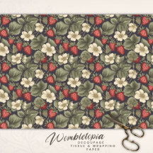 ヴィンテージイチゴのフィールドパターンの切り離し