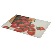 ヴィンテージイチゴ入りバスケット、フードフルーツベリー カッティングボード (角)