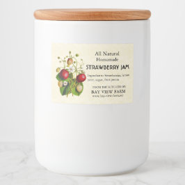 ヴィンテージイチゴ フードラベル