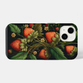ヴィンテージイチゴ iPhoneケース (裏面横)