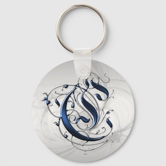 ヴィンテージイニシャルC キーホルダー (正面)