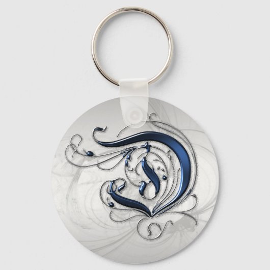 ヴィンテージイニシャルD キーホルダー (正面)