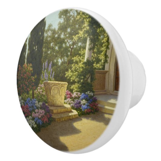 ヴィンテージイバンチョルツェジャルダンヴィラキプリス セラミックノブ (右)