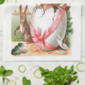 ヴィンテージイビクトリアンースターキッチンタオル キッチンタオル (折り畳み)