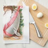 ヴィンテージイビクトリアンースターキッチンタオル キッチンタオル (四つ折り)