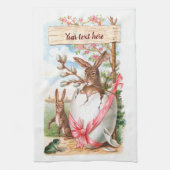 ヴィンテージイビクトリアンースターキッチンタオル キッチンタオル (縦)