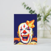 ヴィンテージイビルピエロはがき ポストカード (スタンド正面)