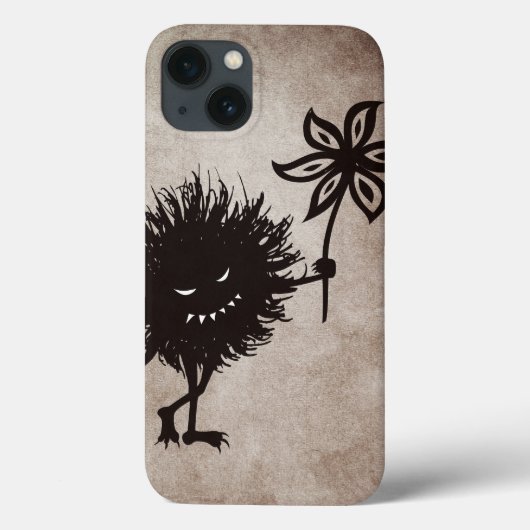 ヴィンテージイビル与えバグフラワーハロウィーン Case-Mate iPhoneケース (裏面)