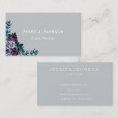 ヴィンテージイベントプランナーフローラ 名刺 (正面/裏面)