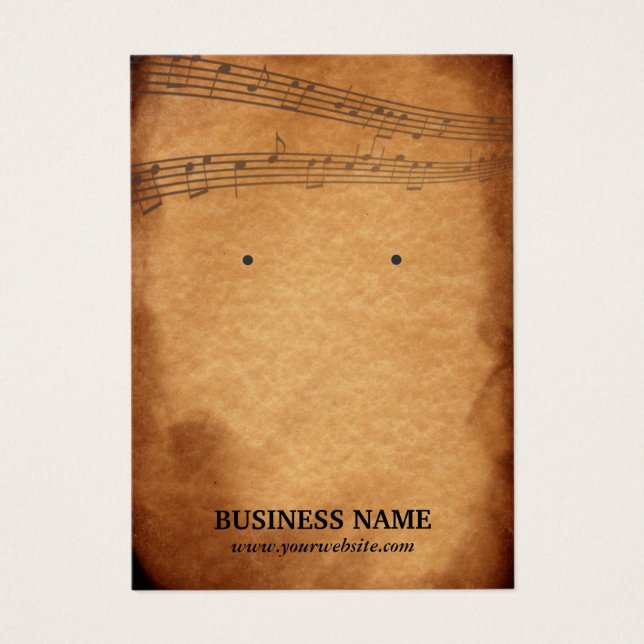 ヴィンテージイヤリングホルダージュエリー表示 (正面)