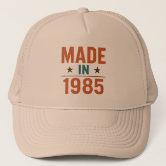 ヴィンテージイヤー1985キャップ - クラシックな懐かしスタイル キャップ