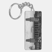 ヴィンテージイラク中央鉄道駅腕時計 キーホルダー (正面左)