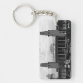 ヴィンテージイラク中央鉄道駅腕時計 キーホルダー (正面)