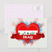 ヴィンテージイラク大好き ポストカード (正面/裏面)