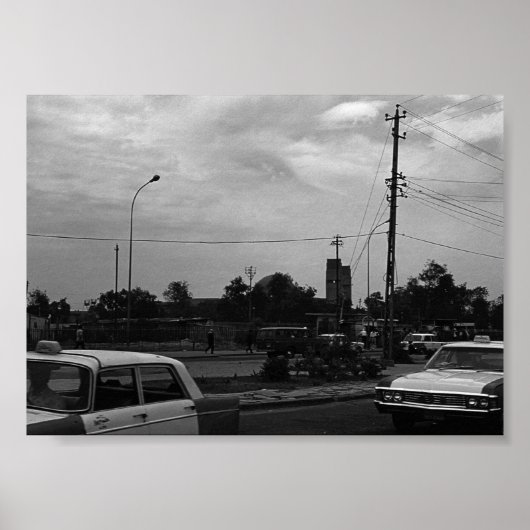 ヴィンテージイラク通りタクシー ポスター (正面)